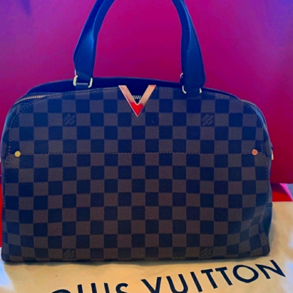 Louis Vuitton Damier Kensington Bowling Bag